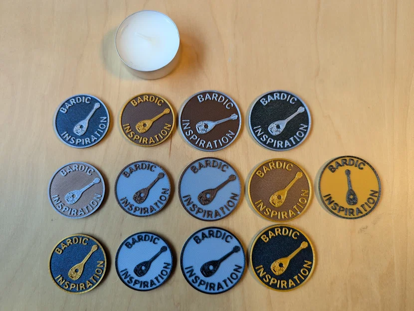 Token Bardic Inspiration DND - Image 1