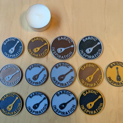 Token Bardic Inspiration DND