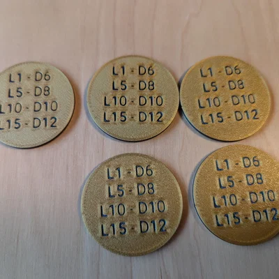 Token Bardic Inspiration DND