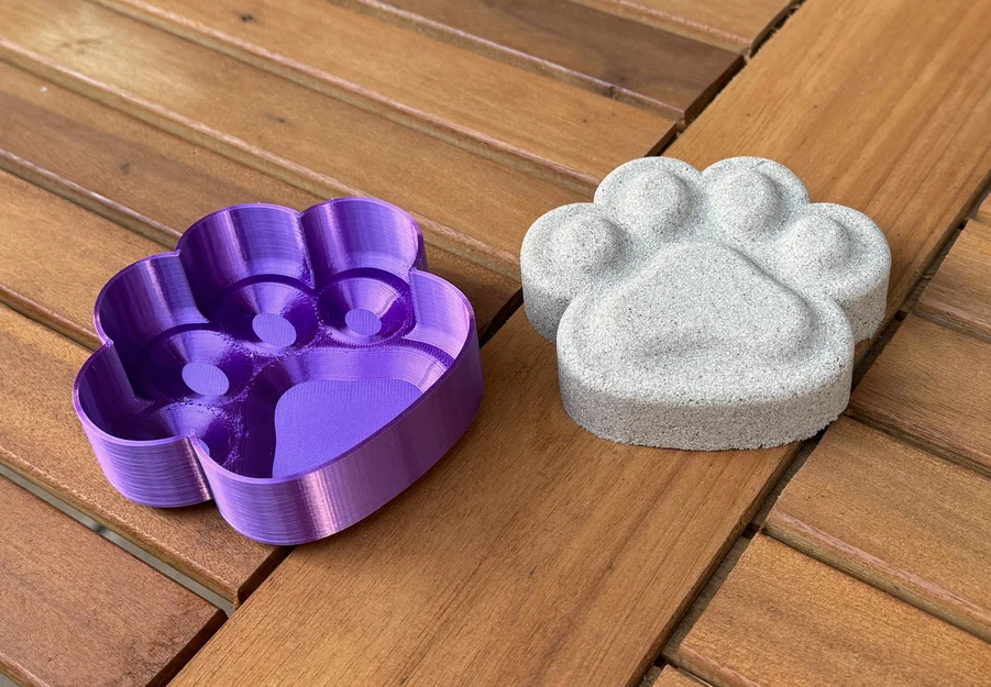 Khuôn Cát Bàn Chân Mèo (Cat Paw Sand Mold) - Image 1