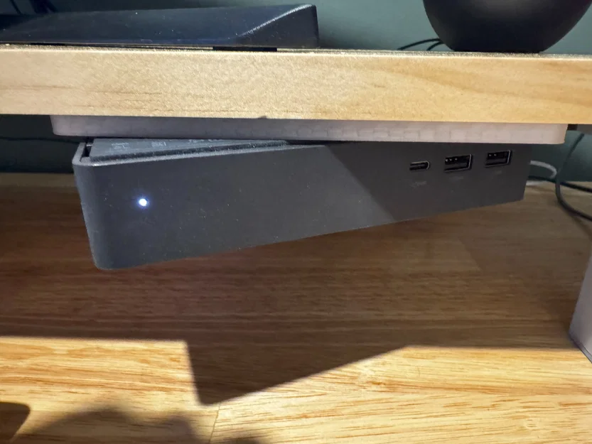 Giá đỡ dock Dell UD22 gắn dưới bàn (under desk mount) - Image 2
