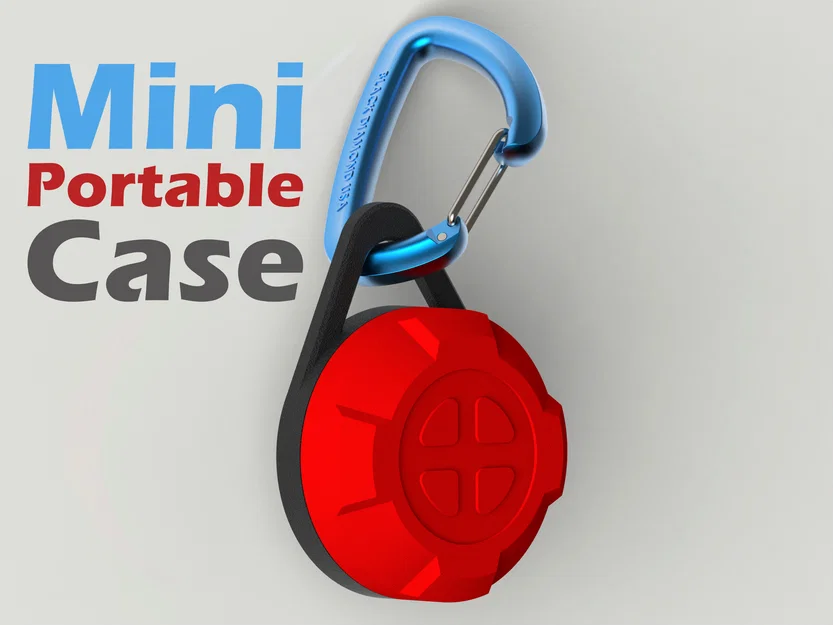 Hộp Du Lịch Mini Dạng Backpack / Móc Treo Chìa Khóa - Image 1