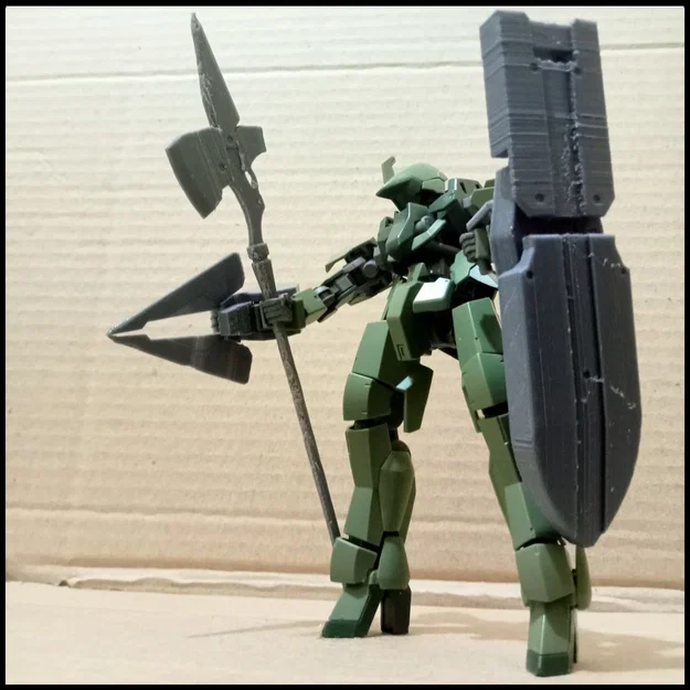1/144 Graze Close Combat Equipments – Bộ vũ khí & trang bị cận chiến - Image 3