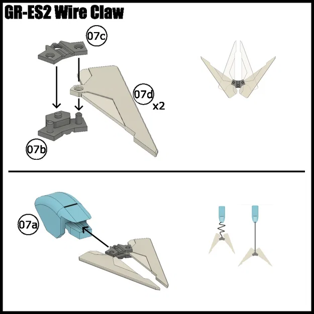 1/144 Graze Close Combat Equipments – Bộ vũ khí & trang bị cận chiến - Image 6