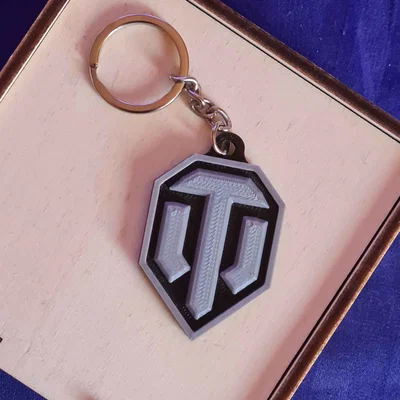 Móc khóa World of Tanks - Phụ kiện 3D cho game thủ chất chơi