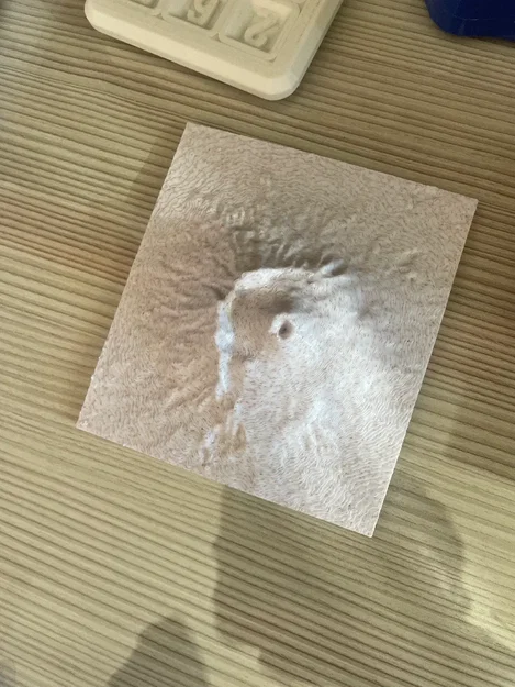 Mô hình in 3D núi lửa Vesuvius - Địa hình chi tiết sắc nét - Image 2