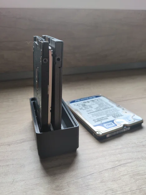 Khay Gridfinity 1x2 giữ HDD/SSD 2.5 inch - Image 4