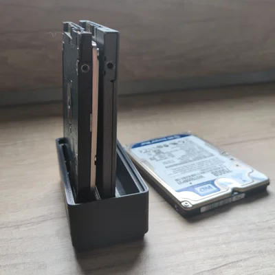 Khay Gridfinity 1x2 giữ HDD/SSD 2.5 inch