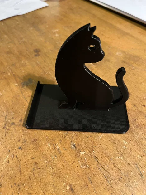 Giá đỡ điện thoại họa tiết mèo - Image 1