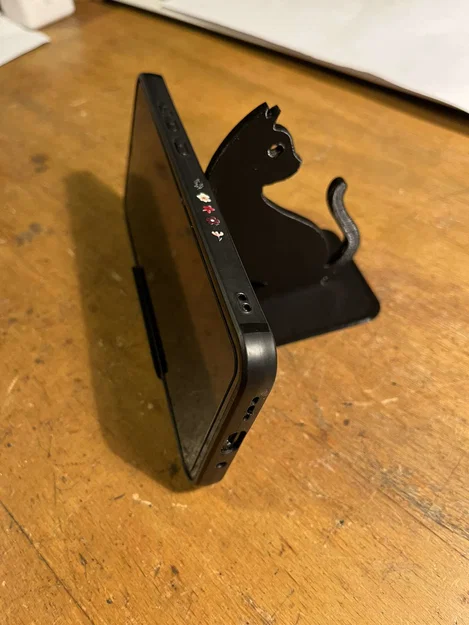 Giá đỡ điện thoại họa tiết mèo - Image 3