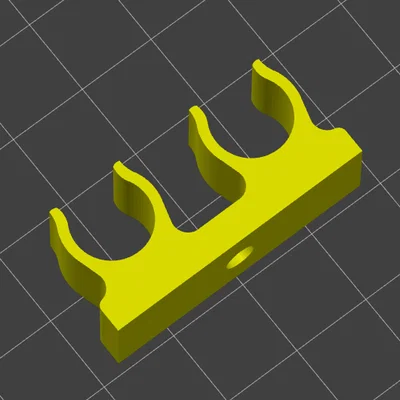 Kẹp giữ đường ống nhiên liệu 10mm (Fuel Line Holder) in 3D