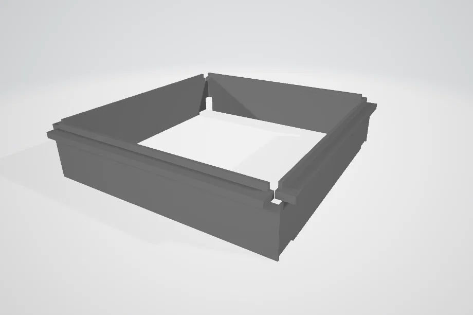 Bộ nâng chiều cao nắp trên (Top Cover Extender) cho Ender 5 S1 - Image 1