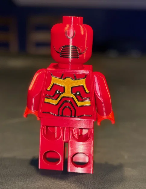 Iron Man & Captain America Brick MegaFigures độc quyền (tỉ lệ 5:1) - Image 3
