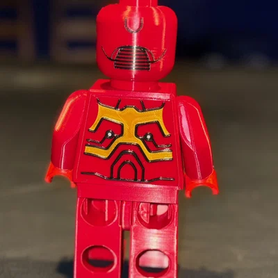 Iron Man & Captain America Brick MegaFigures độc quyền (tỉ lệ 5:1)