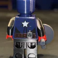 Iron Man & Captain America Brick MegaFigures độc quyền (tỉ lệ 5:1) - Thumbnail 5