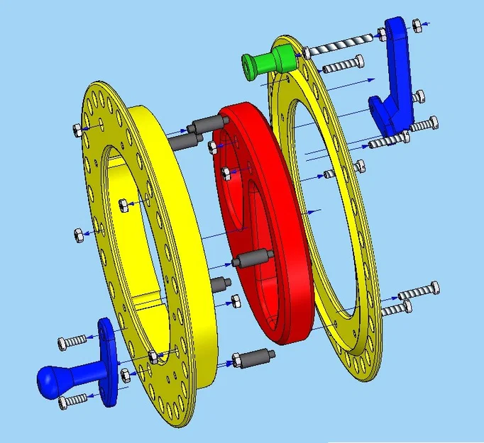 Naviják draka (Kite reel / winder) – Ống cuốn dây diều - Image 7