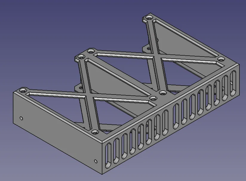 Khay gắn ổ 5.25" sang 4 ổ 2.5" (Internal Drive Caddy) - Image 1