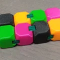 Infinity Cube (fidget cube) với hinges thay thế, in rời và dễ sửa - Thumbnail 1