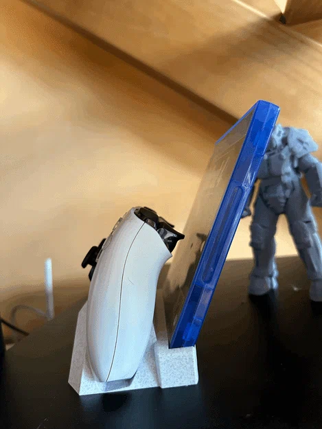 Đế giữ tay cầm PS5 kết hợp giá để đĩa game 3D tiện lợi - Image 2