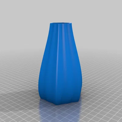 Mẫu bình hoa 3D tối giản - Thiết kế sang trọng cho mọi không gian