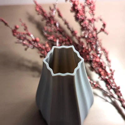 Mẫu bình hoa 3D tối giản - Thiết kế sang trọng cho mọi không gian