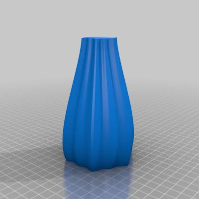 Mẫu bình hoa 3D tối giản - Thiết kế sang trọng cho mọi không gian