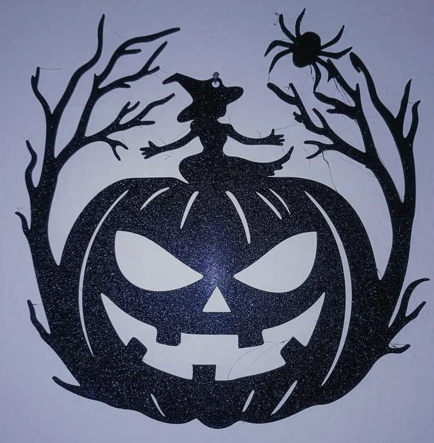 Trang trí treo tường Halloween - Bộ 4 món - Image 5