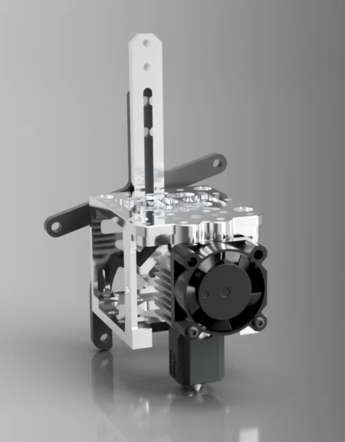 Adapter BambuHotend cho Vzbot CNC-Printhead (VZ235/VZ330) - Image 1