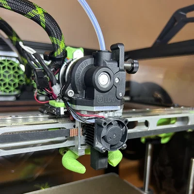 Adapter BambuHotend cho Vzbot CNC-Printhead (VZ235/VZ330)