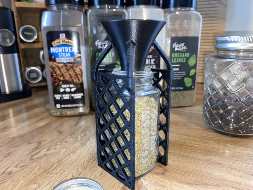 Trạm châm gia vị bằng phễu rảnh tay (Spice Funnel Filling Station) - Image 1