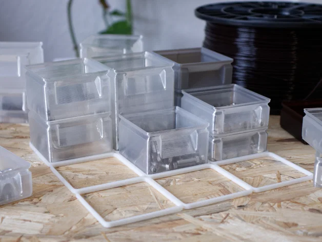 FlexBox - Hộp lưu trữ tham số (Parametric) nhẹ, dễ in - Image 2