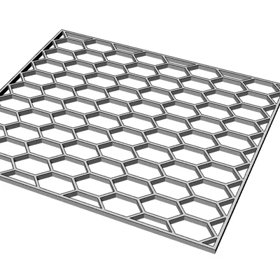 Mẫu in 3D Honeycomb Vector - Khuôn tô họa tiết tổ ong đa năng