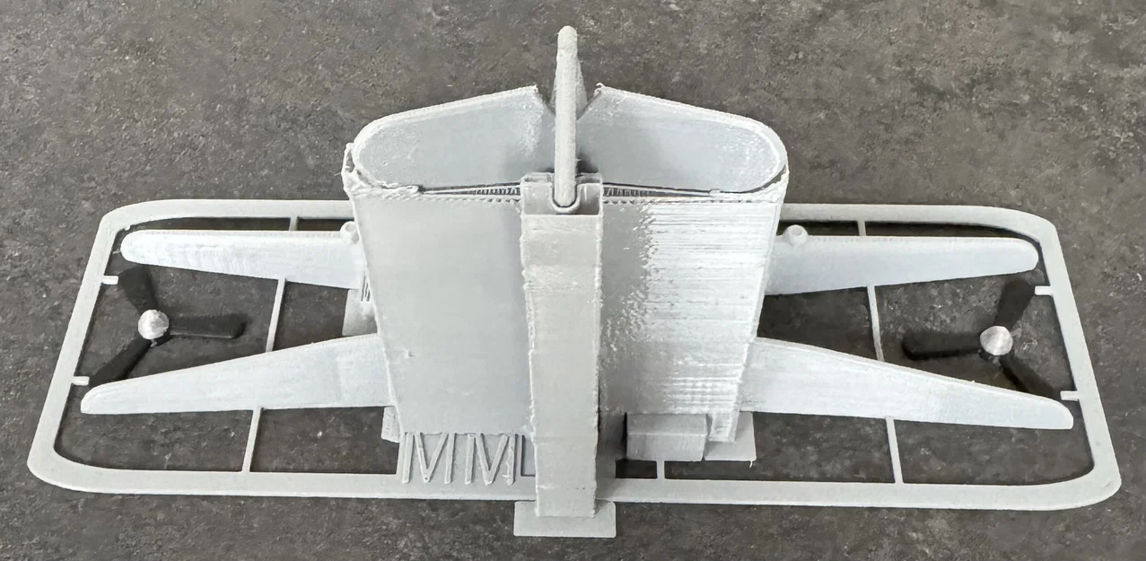 Mô hình lắp ráp máy bay Bristol Beaufighter Kit Card 3D - Image 9