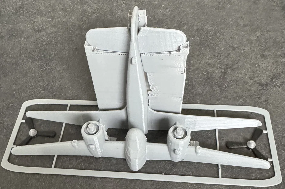 Mô hình lắp ráp máy bay Bristol Beaufighter Kit Card 3D - Image 10