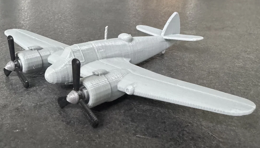 Mô hình lắp ráp máy bay Bristol Beaufighter Kit Card 3D - Image 11