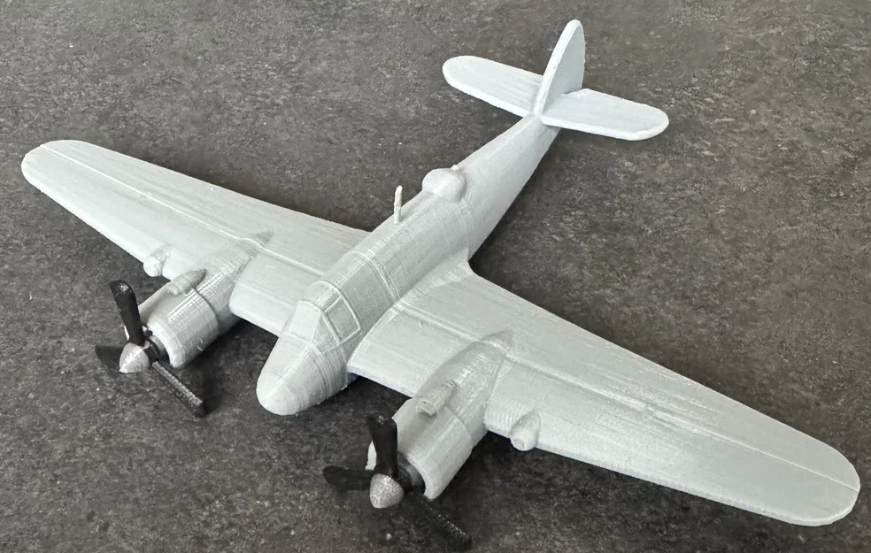 Mô hình lắp ráp máy bay Bristol Beaufighter Kit Card 3D - Image 13