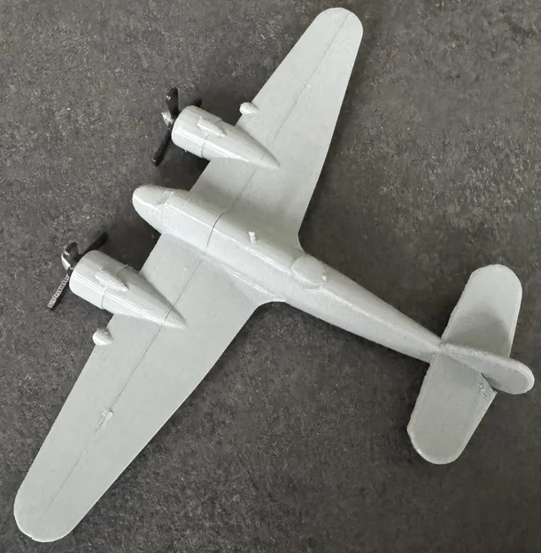 Mô hình lắp ráp máy bay Bristol Beaufighter Kit Card 3D - Image 15