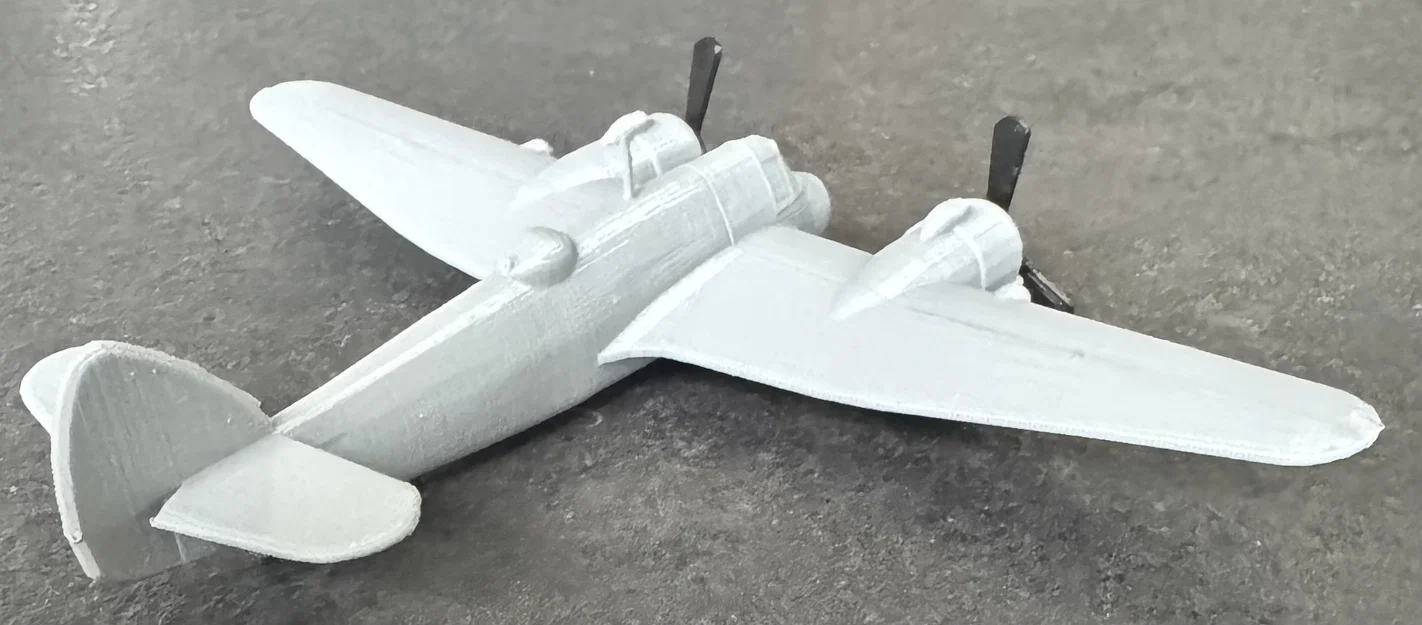 Mô hình lắp ráp máy bay Bristol Beaufighter Kit Card 3D - Image 17