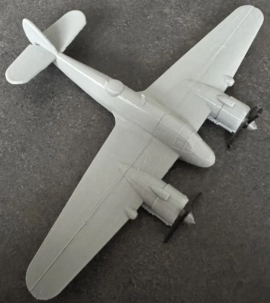 Mô hình lắp ráp máy bay Bristol Beaufighter Kit Card 3D - Image 18