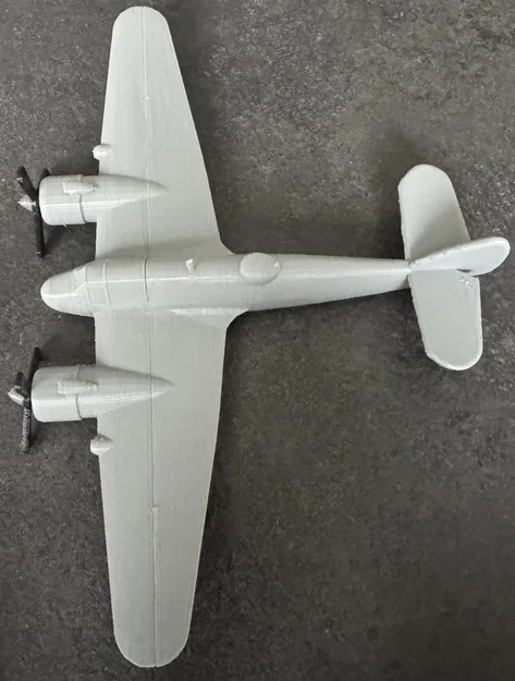 Mô hình lắp ráp máy bay Bristol Beaufighter Kit Card 3D - Image 20