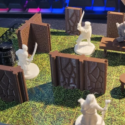 Tường D&D Modular (Modular D&D Walls)