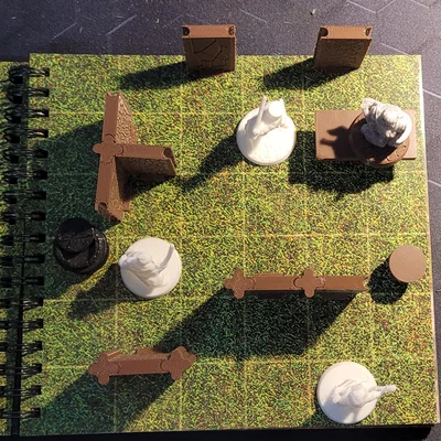 Tường D&D Modular (Modular D&D Walls)