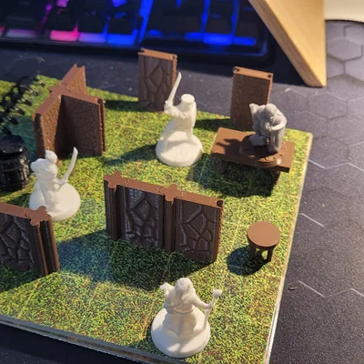 Tường D&D Modular (Modular D&D Walls)