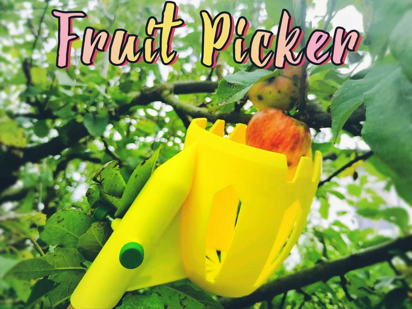 Dụng cụ hái trái cây – Apple Grabber (Fruit Picker) - Image 1