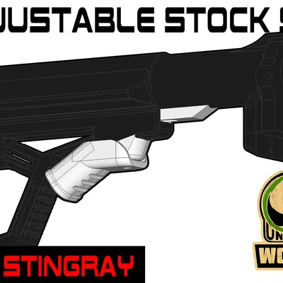 Bộ butt stock điều chỉnh FGC-9 MKII Stingray (adjustable butt stock set)