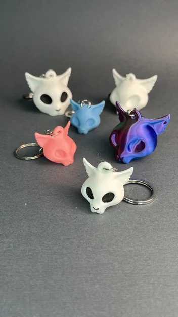 Móc khóa & đồ chơi Mèo Đầu Lâu – nhiều phiên bản cho Halloween - Image 4