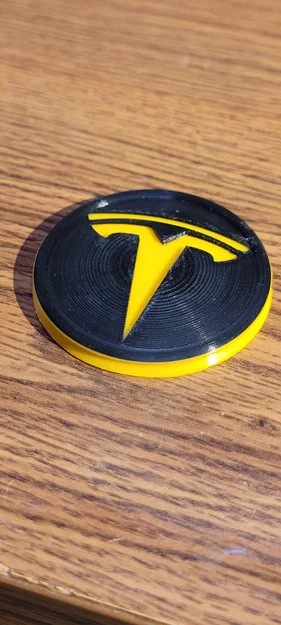 Logo nắp chụp trung tâm hub cap (wheel cover) Tesla Model Y - Image 4