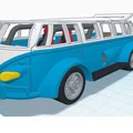 Mô hình xe đua VW Bus Racing 2.0 in 3D ấn tượng - Thumbnail 2