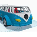 Mô hình xe đua VW Bus Racing 2.0 in 3D ấn tượng - Thumbnail 4