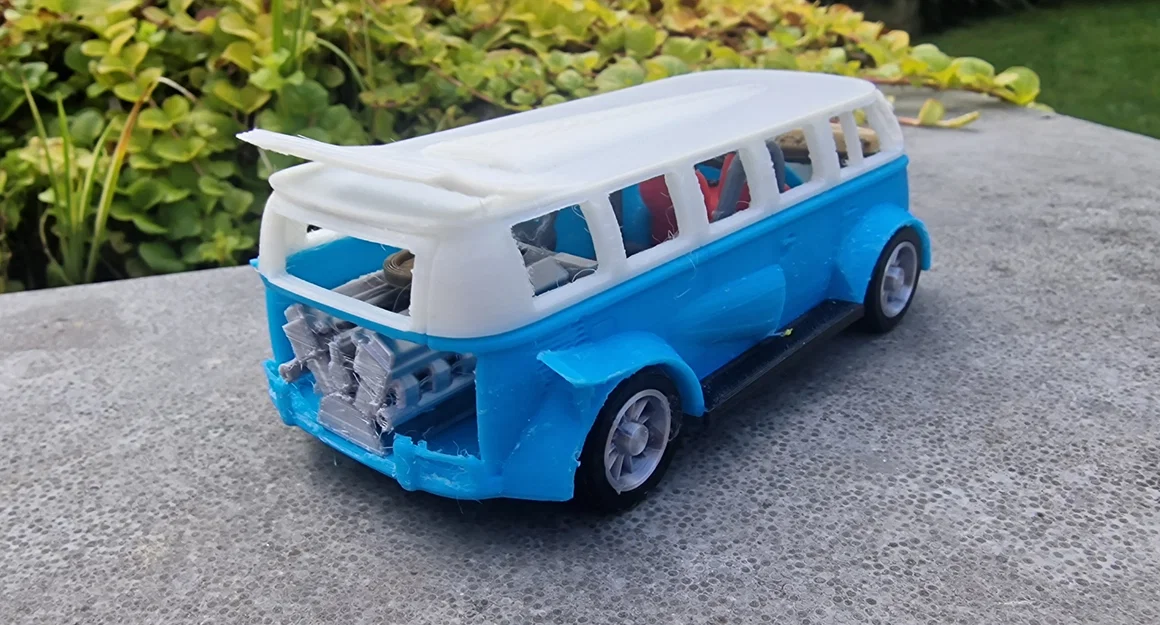 Mô hình xe đua VW Bus Racing 2.0 in 3D ấn tượng - Image 9